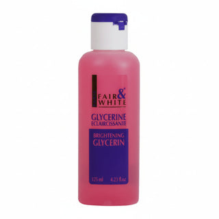 Fair & White Brightening Glycerine 125ml for soft hydrated even toned skin