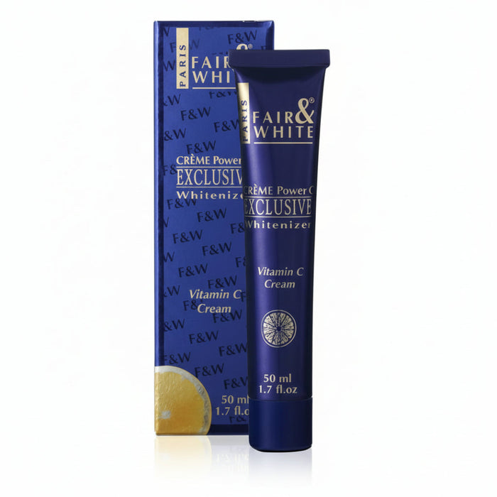 Fair & White Exclusive Vitamin C Cream 50ml | Bright Even Skin Tone Care