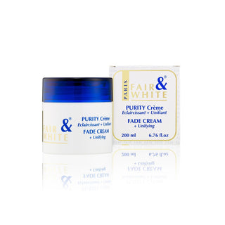 Fair & White Fade Cream Unifying 200ml for even tone smooth glowing skin