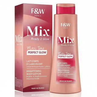Fair and white ready 2 glow brightening body lotion 500ml radiant smooth glowing skin