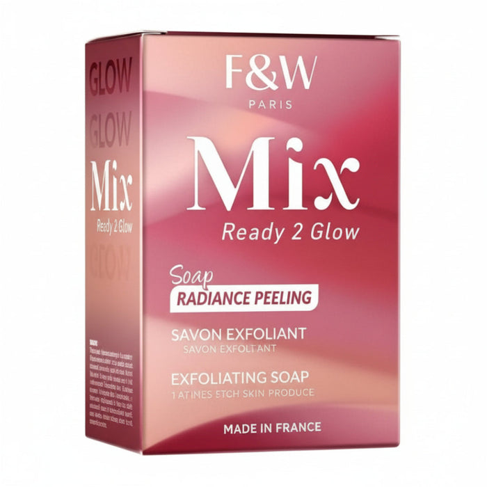 Fair & White Ready 2 Glow Soap 200g | Peeling Bright & Smooth Skin Care
