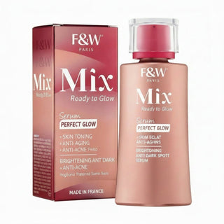 Fair and white ready 2 glow perfect glow serum 30ml brightening even skin tone face serum