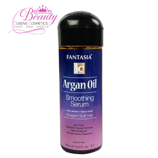 Fantasia IC Argan Oil Smoothing Serum 183.4ml | Straight /Soft Hair & Frizz-Free Hair