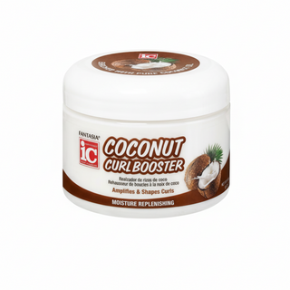 Fantasia IC coconut curl booster 340g hydrate define amplify natural curls cream for soft bouncy frizz free well defined curly hairstyles
