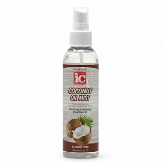 Fantasia IC coconut oil mist 178ml hydrate nourish smooth hair lightweight spray for soft shiny frizz free and healthy looking hair treatment