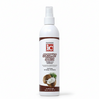 Fantasia IC Coconut Spritz Xtreme Hold Spray 355ml | Maximum Hold & Frizz Control