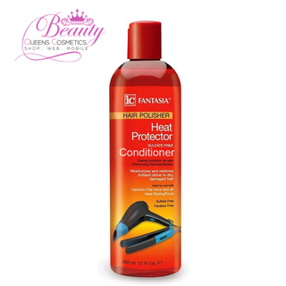 Fantasia IC Hair Polisher Heat Protector Sulfate-Free Conditioner 355ml | Protect, Nourish & Shine Hair