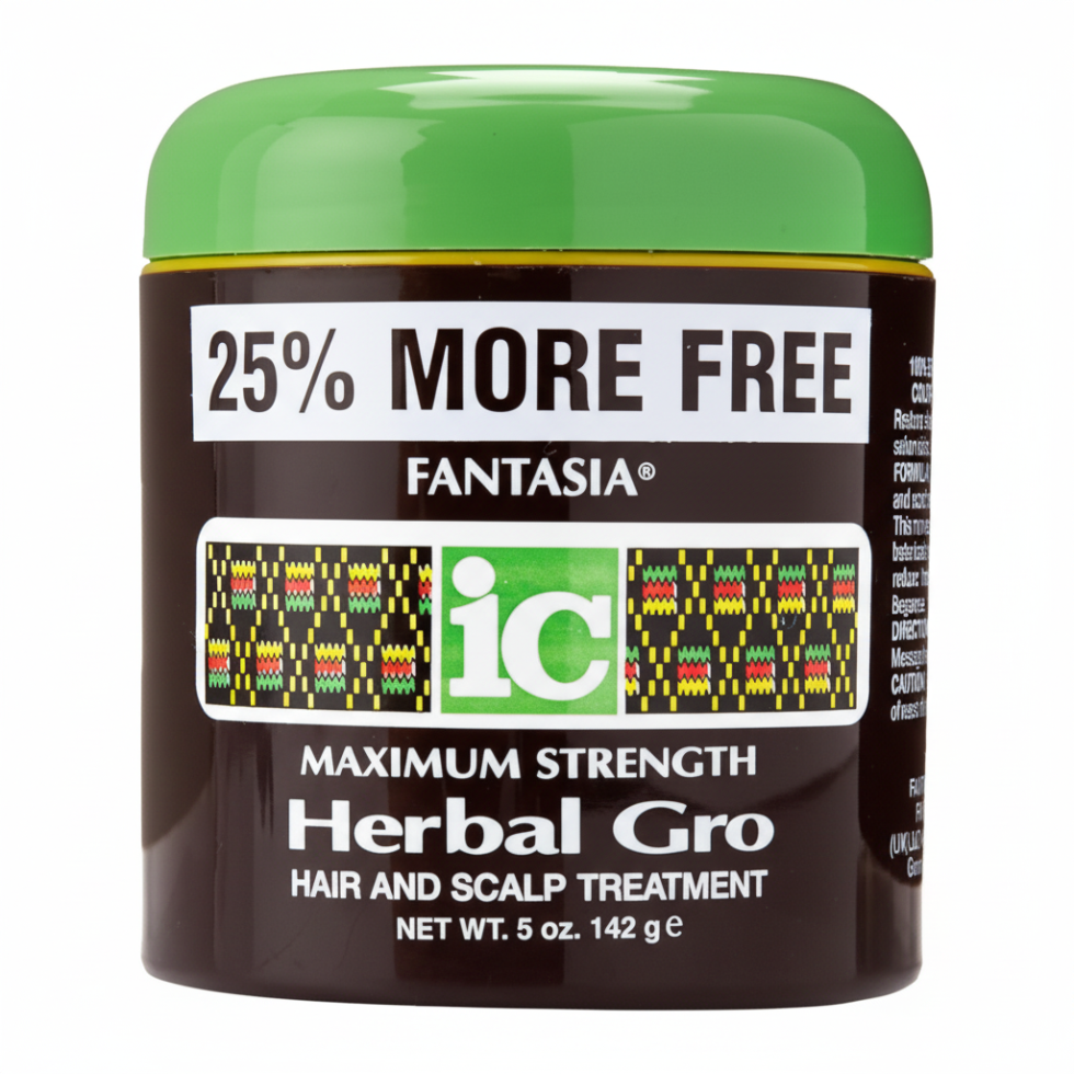 Fantasia IC maximum strength herbal gro hair scalp treatment 142g nourishing strengthening hair growth support treatment for thicker fuller healthy hair