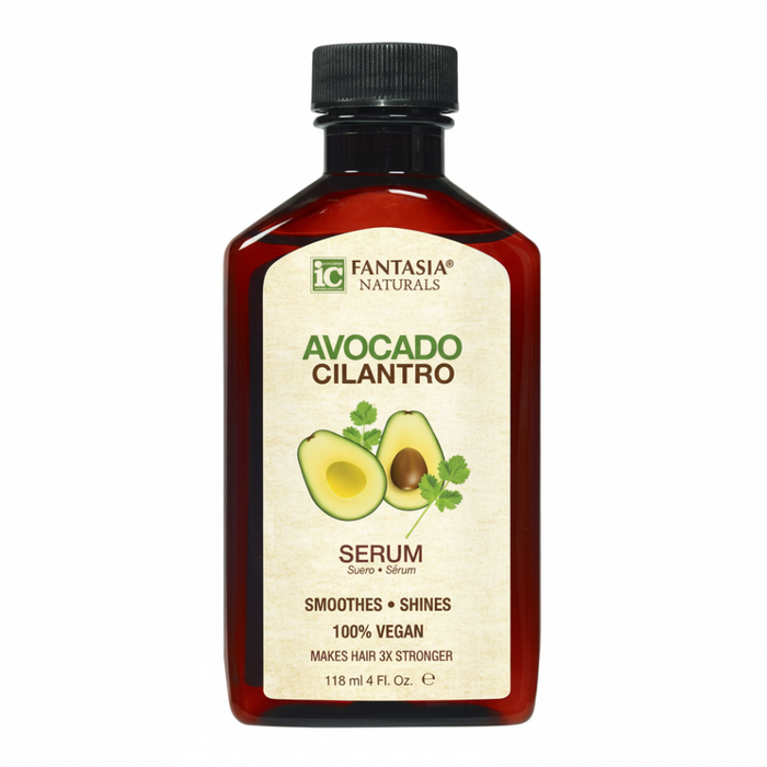 Fantasia IC naturals avocado cilantro hair serum 118ml strengthening shine boosting anti frizz lightweight serum for smooth soft healthy hair