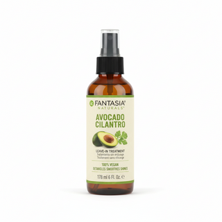Fantasia IC naturals avocado cilantro leave in treatment 178ml vegan hair strengthening hydrating anti frizz leave in for soft smooth healthy hair