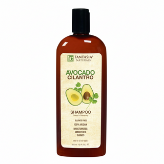 Fantasia IC naturals avocado cilantro shampoo 178ml sulfate free nourishing hydrating hair cleanser for soft healthy hair