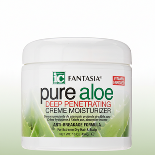 Fantasia IC pure aloe deep penetrating creme moisturizer 454g deep hydrating repairing aloe vera skin cream for soft smooth healthy skin