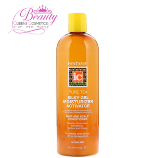 Fantasia IC Pure Tea Silky Gel Moisturizer Activator 473ml | Hydrate & Shine Hair