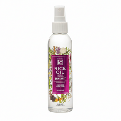 Fantasia IC rice oil herbal complex shine mist 178ml hydrating smoothing shine spray for soft glossy frizz free hair