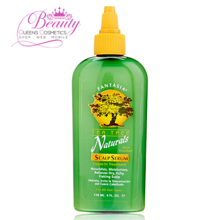 Fantasia Tea Tree Naturals Scalp Serum 4oz | Soothes & Moisturizes Dry, Itchy Scalp