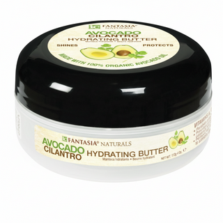 Fantasia IC naturals avocado cilantro hydrating butter 113g deep moisturizing anti frizz hair butter for soft smooth shiny healthy hair