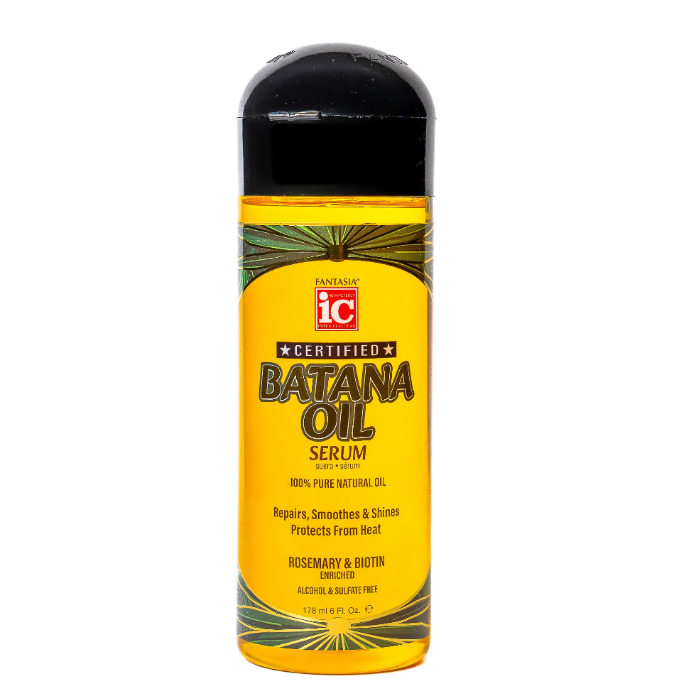 Fantasia ic batana oil serum 6 oz hair shine frizz control smoothing serum