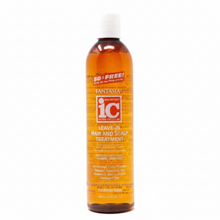 Fantasia IC Coconut Leave In Treatment 355ml moisturizing hair care for shine frizz control and smooth soft manageable healthy looking hair