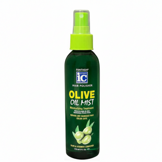 Fantasia IC olive oil hair polisher mist 178ml hydrating shine spray heat protectant for smooth frizz free healthy hair