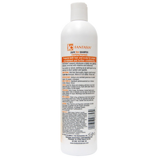 Fantasia ic pure tea shampoo 12 oz deep cleansing scalp clarifying shampoo for healthy hair