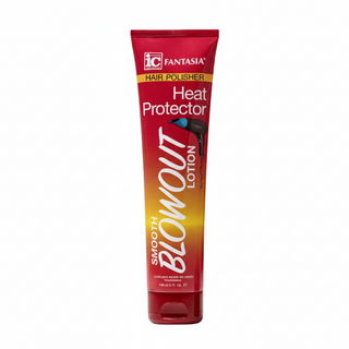Fantasia IC smooth blowout lotion 148ml heat protect smoothing hair cream for sleek shiny frizz free hair