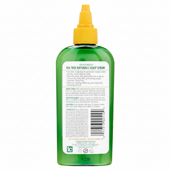 Fantasia Tea Tree Scalp Serum 4oz | Soothe & Moisturize Scalp