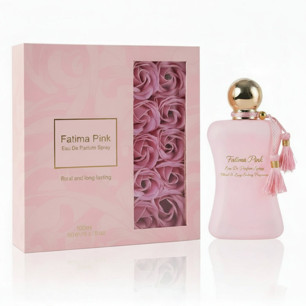 fatima pink eau de parfum spray 100ml floral long lasting fragrance perfume