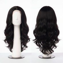 feme outre converti cap slaycation 26 inch 1b natural black half wig afro straight texture wig product