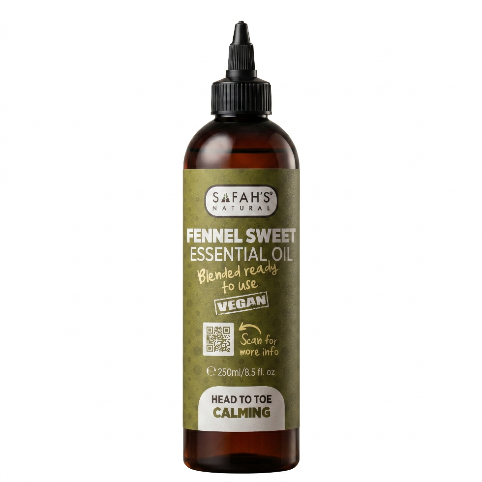 fennel sweet essential oil 250ml digestive support aromatherapy soothing herbal oil