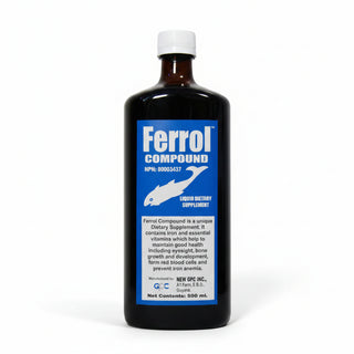 Ferrol Compound Liquid Tonic 500ml bottle for cough cold immune support and daily wellness care