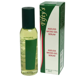 fiftys ageless micro gel serum 30ml dark spot anti blemish skin brightening lightweight face serum