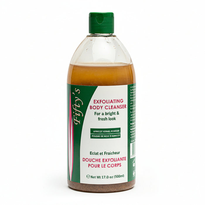 Fifty’s Exfoliating Body Cleanser 500ml | Bright & Fresh Skin Care