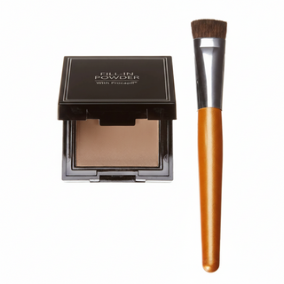 fill in powder with procapil pack of 3 light brown hair thickening powder hair loss concealer grooming