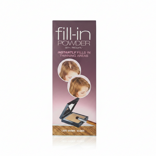 fill in powder with procapil pack of 3 light brown blonde hair thickening powder hair loss concealer