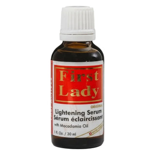 First Lady lightening serum with macadamia oil 30ml for bright smooth glowing skin care