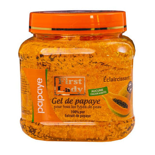 First Lady papaya gel 500ml for bright smooth hydrated radiant glowing skin care gel