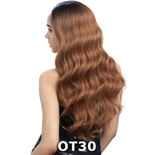 FreeTress Equal Freedom Part 201 heat safe synthetic full wig natural style