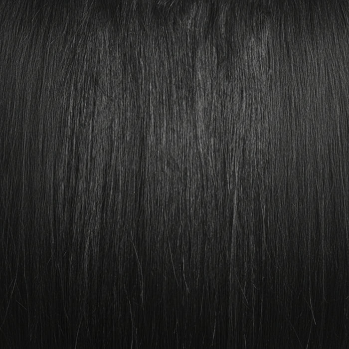 Freetress Drawstring Half Wig Natural Me Yaki | Pressed Yaki Full Cap Wig