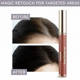 Fyne grey cover up mascara auburn for natural warm lash color and grey coverage