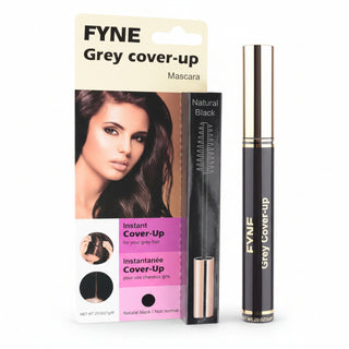 fyne grey cover up mascara natural black instant root touch up grey coverage hair product auburn shade