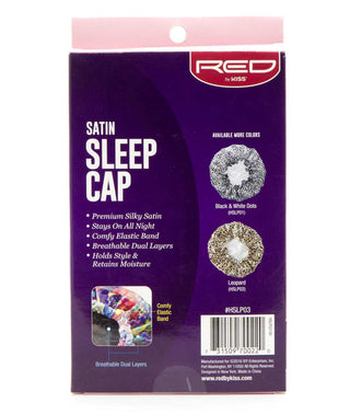 Red by Kiss Premium Satin Sleep Cap HSLP01 & HSLP03