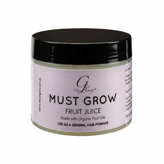 gs hair beauty must grow fruit juice hair pomade moisturizing hair growth styling pomade for scalp nourishment shine and soft hair care
