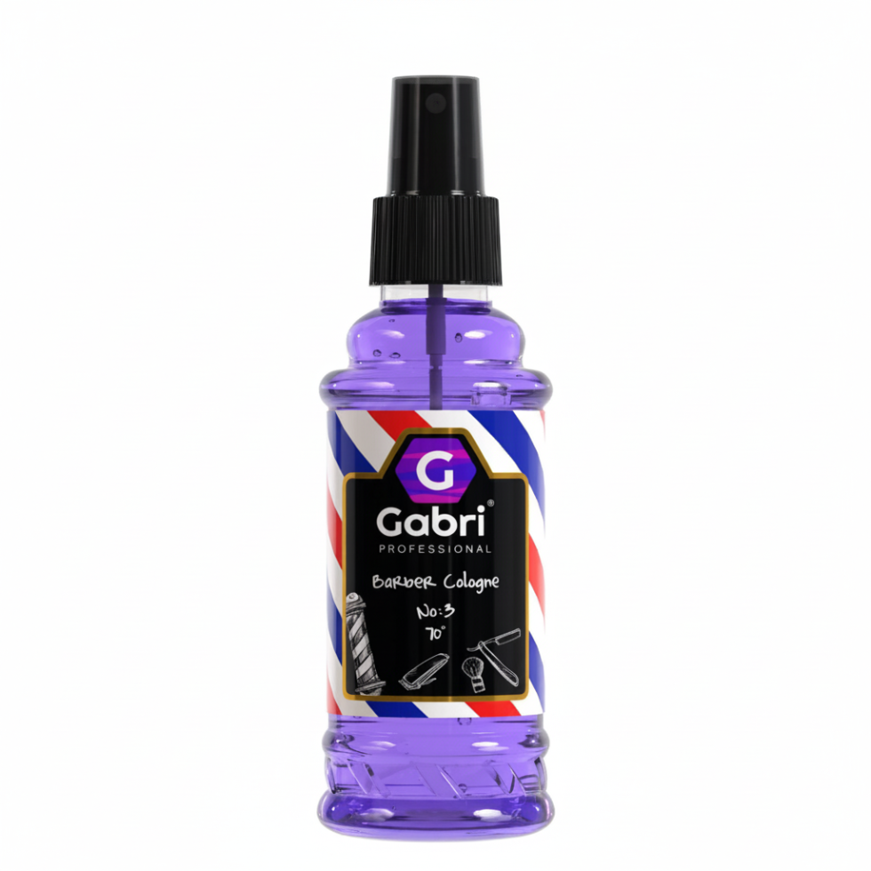 Gabri barber cologne no 3 159ml warm vanilla tonka spice aftershave cologne for men refreshing barbershop fragrance