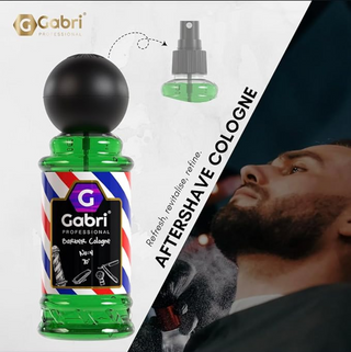 Gabri barber cologne no 4 159ml mint amber aftershave cologne refreshing cooling barbershop fragrance