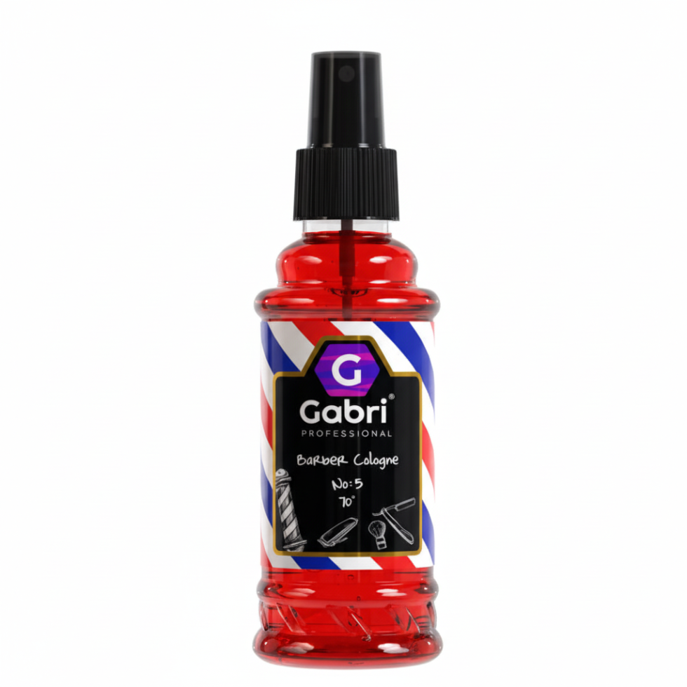 Gabri barber cologne no 5 159ml citrus spice aftershave cologne for men refreshing barbershop fragrance