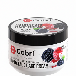 Gabri professional hand and face care cream 300ml deep moisturizing skin hydration cream for soft smooth skin
