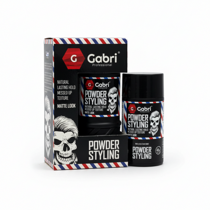 Gabri professional powder styling matte look 21g hair volume texture matte finish styling powder