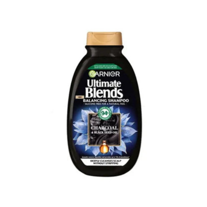 Garnier Ultimate Blends Charcoal Shampoo 300ml | Purifying & Balance Care