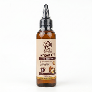 style my edge argan oil 120ml hair repair frizz control nourishing oil for smooth shiny healthy hair