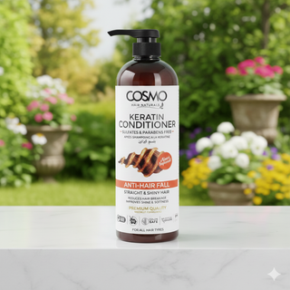 COSMO Anti Hair Fall Keratin Conditioner 1000ml- Strengthening & Growth Boost